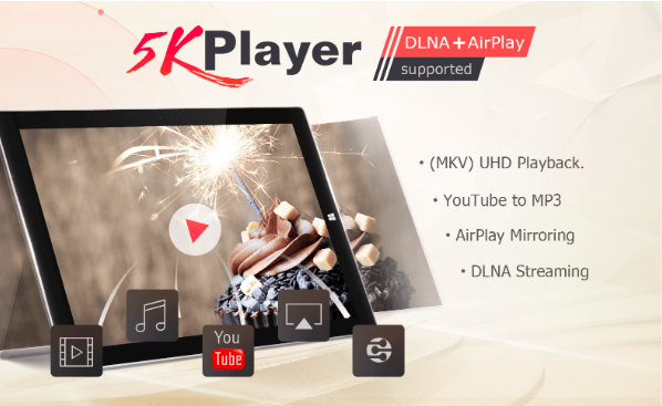 Watch DVD with the 5KPlayer