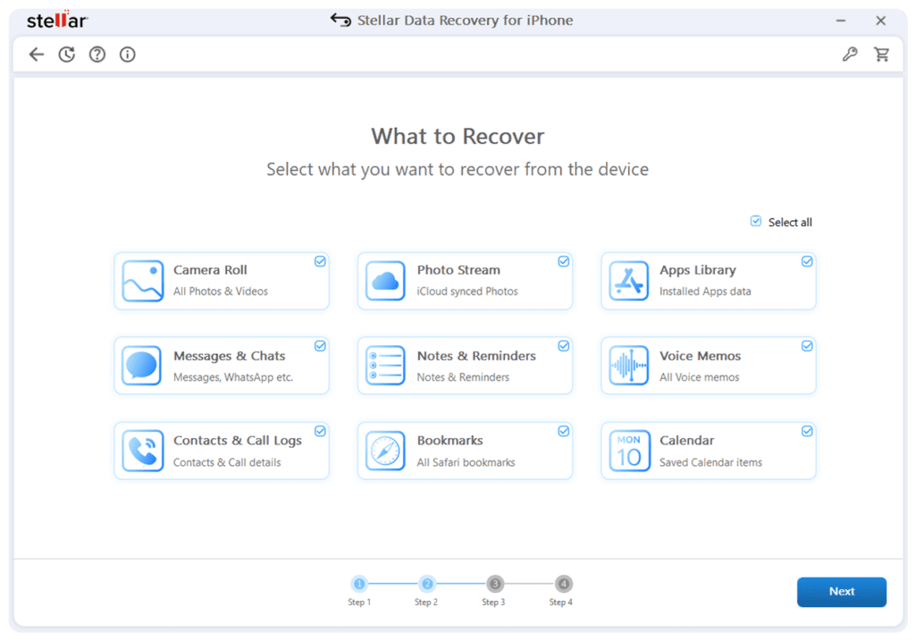 The installation and scanning process