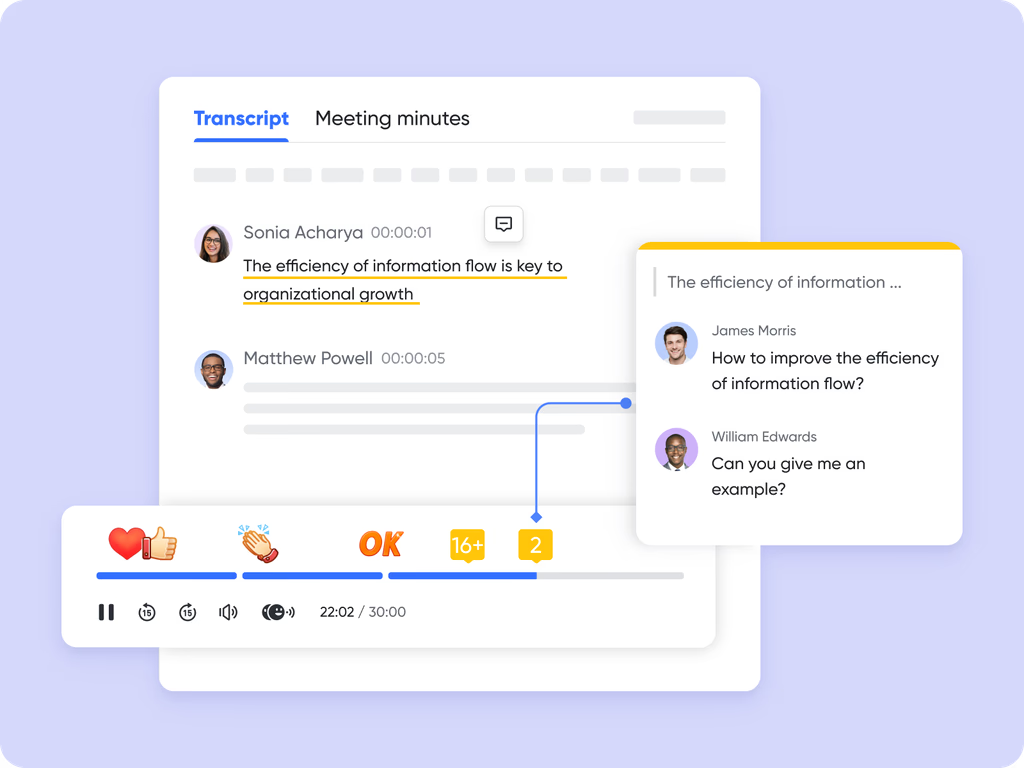Transforming audible chaos into assets with Lark Minutes