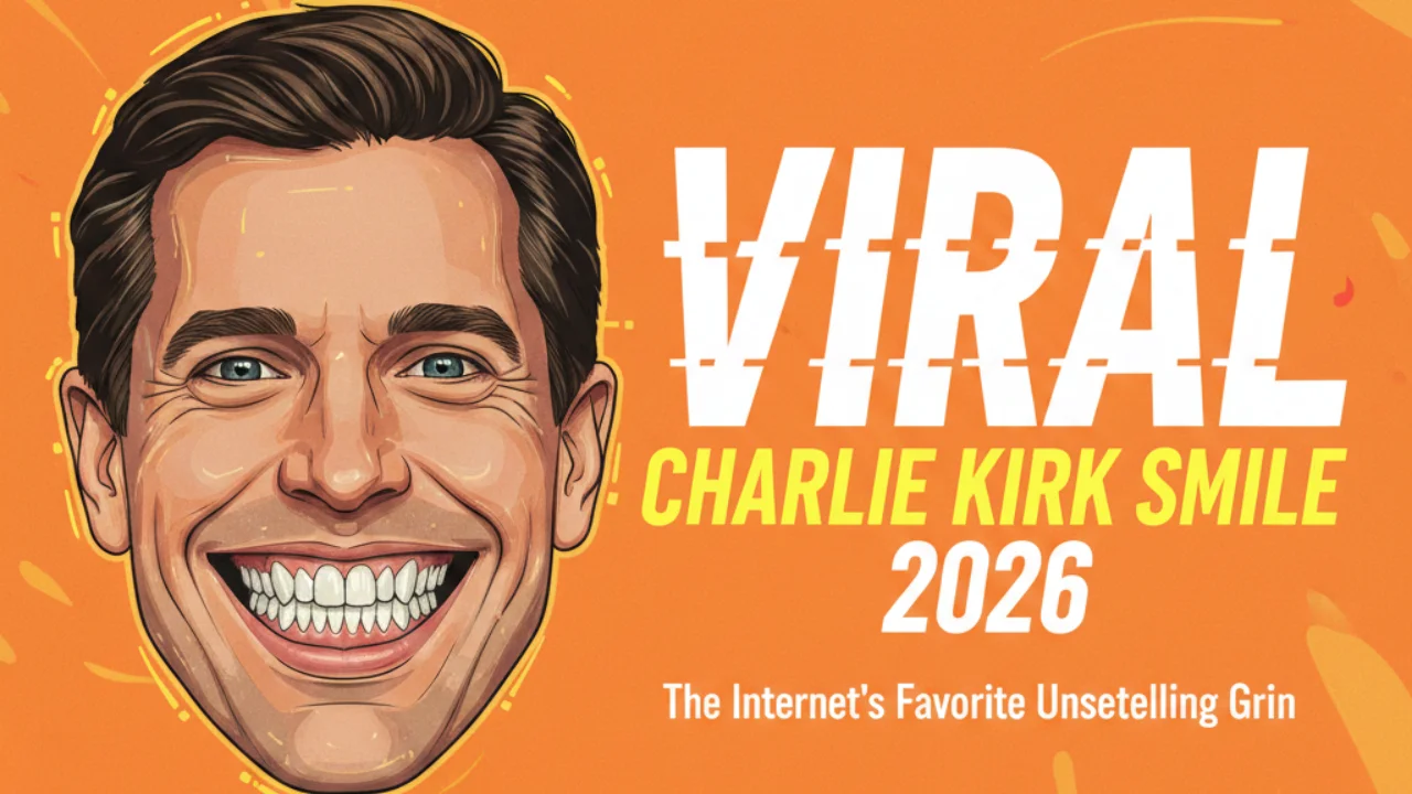 charlie kirk smile