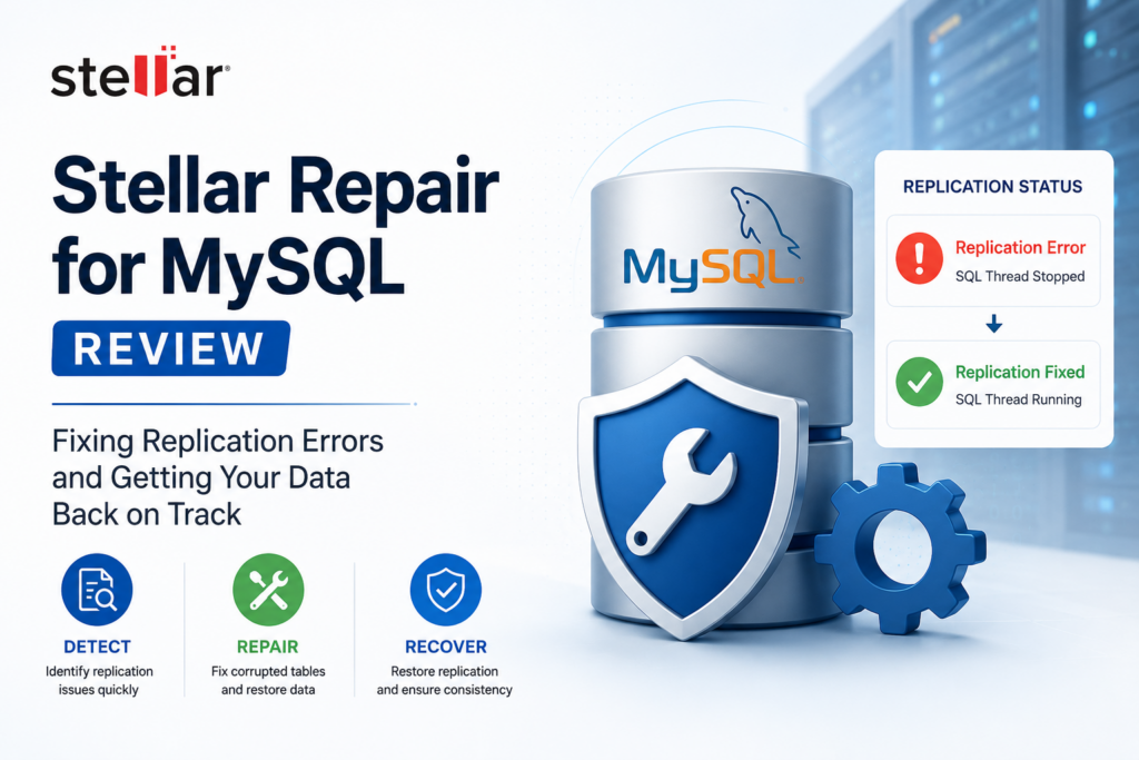 Stellar Repair for MySQL Review: Fixing Replication Errors